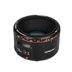 【中古】（非常に良い）Yongnuo YN50MM F1.8 II AF/MF 0.35M 焦点距離 標準プライムレンズ ブラック Canon 5D IV 1DX I 200D II 850D 7D 6DII用