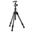 【中古】Velbon トラベル三脚 ULTREK UTC-53 II AS 5段 ウルトラロック 脚径26.2mm 中型 自由雲台 (トルク調整対応) コマ止め...