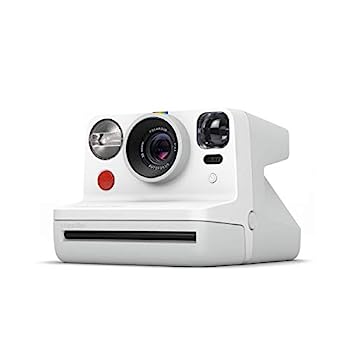 【中古】Polaroid インスタントカメラ Polaroid Now ホワイト i-Type/600フィルム使用 ビューファインダー搭載 9027