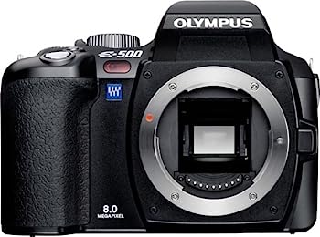 【中古】OLYMPUS デジタル一眼レフカメラ E-500 ブラック ボディ単体