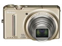 【中古】NikonデジタルカメラCOOLPIX S9100 ソフィアゴールド S9100GL
