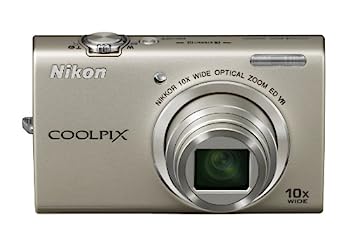 【中古】Nikon デジタルカメラ COOLPIX (クールピクス) S6200 プラチナシルバー S6200SL