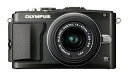 【中古】(非常に良い)OLYMPUS ミラーレス一眼 PEN Lite E-PL5 レンズキット ブラック E-PL5 LKIT BLK(2)