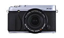 【中古】FUJIFILM ミラーレス一眼 X-E1 レンズキット シルバー FX-X-E1/XF18-55mmF2.8-4 R Silver