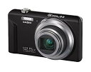 yÁzCASIO EXILIM fW^J 1610fCCD Lp24mm w12.5{Y[ ubN EX-ZS160BK