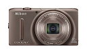 【中古】(非常に良い)Nikon デジタルカメラ COOLPIX S9500 光学22倍ズーム Wi-Fi対応 セピアブラウン S9500BR