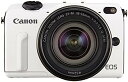 【中古】Canon ミラーレス一眼カメラ EOS M2 EF-M18-55 IS STM レンズキット(ホワイト) EF-M18-55mm F3.5-5.6 I...