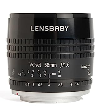 【中古】Lensbaby LB-V56BM ベルベット56インチレンズ マイクロフォーサーズカメラ用