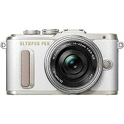 【中古】（非常に良い）OLYMPUS ミラーレス一眼 E-PL8 レンズキット ホワイト