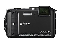 【中古】（非常に良い）Nikon デジタルカメラ COOLPIX AW130 ブラック BK