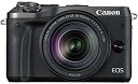 【中古】(非常に良い)Canon ミラーレス一眼カメラ EOS M6 レンズキット(ブラック) EF-M18-150mm F3.5-6.3 IS STM付属 E...