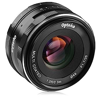 šۡɤOpteka 35mm f/1.7 HD MC ޥ˥奢ե ץ饤 Fuji Xޥ APS-C ǥ륫