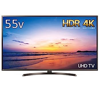 【中古】LG 55V型 液晶 テレビ 55UK6300PJF 4K HDR対応 直下型LED 2018年モデル