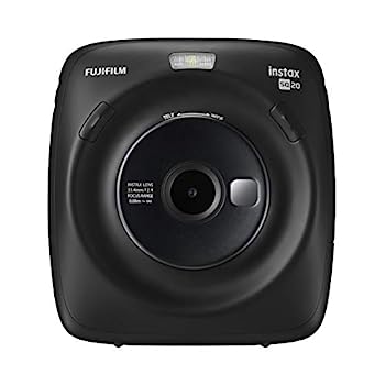 【中古】FUJIFILM ハイブリッドインスタントカメラ instax SQUARE SQ20 マットブラック INS SQ 20 BLACK