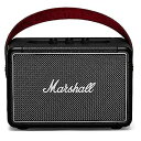 【中古】(非常に良い)Marshall ワイヤレスポータブルスピーカー KILBURN II ブラック 連続再生20時間/IPX2防滴仕様/急速充電/aptX対...