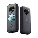 楽天IINEX【中古】Insta360 ONE X2 通常版-インスタ360 360度全天球 アクションカメラ LCDタッチスクリーン スポーツカメラ10m防水IPX8 HDR 5.7K FlowState安定化