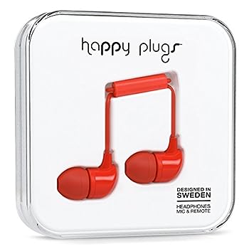 yÁziɗǂjhappy plugs In-Ear Ji^Cz RE}CNt iOS AndroidΉ bh 7716 IN-EAR RED 7716