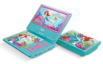 【中古】（非常に良い）VERTEX ヴァーテックス9インチ液晶ディズニーリトルマーメイドポータブルDVDプレイヤー (CPRM再生可能・SDカード・USB入力端子付) PDVD-V09LM