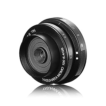 【中古】 非常に良い ヤスハラ MoMo100 E ソフトフォーカス パンケーキレンズ 28mm F6.4-F22 Sony NEXミラーレスカメラマニュアルレンズ用