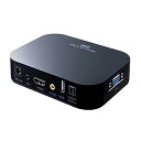 【中古】(非常に良い)サンワダイレクト メディアプレーヤー USB/SD HDMI/AV/VGA/コンポーネント出力 MP4 リモコン 400-MEDI022