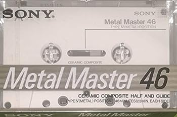 【中古】（非常に良い）Sony メタルテープ Metal Master 46分 トランジェントテクノロジー METAL-MST 46