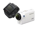 【中古】(非常に良い)SONY digital HD video camera recorder action cam FDR-X3000R (White) (...