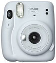 【中古】(非常に良い)FUJIFILM インスタントカメラ チェキ instax mini 11 アイスホワイト INS MINI 11 WHITE