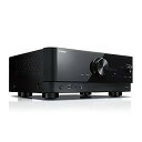 【中古】(非常に良い)ヤマハ AVレシーバー RX-V6A(B) 7.1ch Dolby Atmos/DTS:X/4K120Hz/// 黒鏡面仕上げのシンプルデザイン ブラック