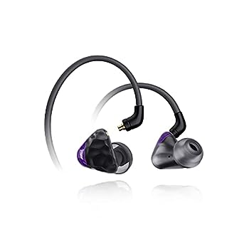 【中古】（非常に良い）IKKO Gems OH1S カナル型 モニター イヤホン - ハイブリッドイヤホン 高遮音性 MMCX 3.5mmプラグ 有線 ケーブル ノイズキャンセリング 耳掛け IE