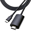 【中古】(非常に良い)ラスタバナナ スマホ タブレット ミラーリングケーブル Type-C to HDMI 出力ケーブル 3メートル タイプC テレビ ディスプレイ プロジェクター 大(2)