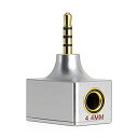 【中古】(非常に良い)okcsc AD4T 変換プラグ イヤホン・ヘッドホン用 2.5mm(オス) to 4.4mm(メス) MP3プレーヤー、スマホ、DAC/...