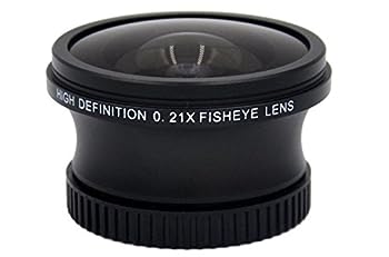 【中古】（非常に良い）0.16?X高Fish - Eyeレンズ(30.5?mm) for JVC Everio gz-hd320?& gz-hd320b