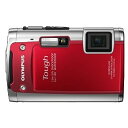 【中古】(非常に良い)OLYMPUS 防水デジタルカメラ TOUGH TG-610 レッド 5m防水 1.5m耐落下衝撃 -10℃耐低温 1400万画素 3Dフォト機能 Eye-Fiカード対応 TG-610 RED(2)