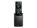 【中古】(非常に良い)SONY ウォークマン Eシリーズ 2GB スピーカー付 ブラック NW-E062K/B