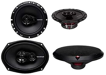 【中古】（非常に良い）Rockford Fosgate R169X3 6x9 260W 3 Way R165X3 6.5 3 Way Car Speakers Coaxial by Rockford Fosgate