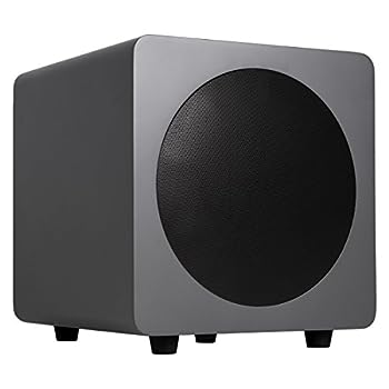 yÁziɗǂjKanto sub8 Powered Subwoofer - 8 Paper Cone Driver - Powerful Bass Extension - Matte Grey by Kanto
