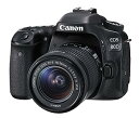 【中古】(非常に良い)Canon デジタル一眼レフカメラ EOS 80D レンズキット EF-S18-55mm F3.5-5.6 IS STM 付属 EOS80...
