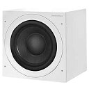 【中古】(非常に良い)B&W サブウーファー(1台) マット・ホワイト ASW610/MW