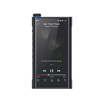 【中古】（非常に良い）FiiO M15 FIO-M15-B DSD対応 ハイレゾ対応 4.4mmバランス出力 2.5mmバランス出力 デジタルオーディオプレーヤー