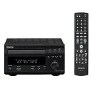 【中古】(非常に良い)Denon CDレシーバー iPod対応 ブラック RCD-M38-K
