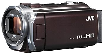 【中古】（非常に良い）JVCKENWOOD JVC ビデオカメラ EVERIO 内蔵メモリー32GB ブラウン GZ-E765-T