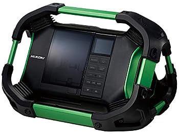 【中古】（非常に良い）HiKOKI(ハイコーキ) 14.4V 18V共用 コードレスラジオ 充電式 Bluetooth機能搭載 AC100V使用可 蓄電池・充電器別売り UR18DSDL(NN)