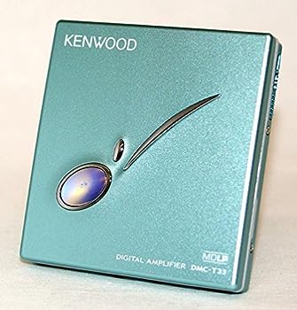 【中古】（非常に良い）KENWOOD ケンウッド JVC　DMC-T33-L ブルー　ポータブルMDプレーヤー（MD再生専用機/MDウォークマン）