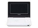 【中古】（非常に良い）東芝 7型ポータブルDVDプレーヤーホワイトCPRM対応TOSHIBA REGZA レグザポータブルプレーヤー SD-P710SW