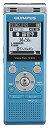 【中古】(非常に良い)OLYMPUS ICレコーダー VoiceTrek 4GB MicroSD対応 V-842 ブルー V-842 BLU