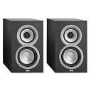 【中古】(非常に良い)ELAC Uni-fi UB5 本棚スピーカー ブラック ペア