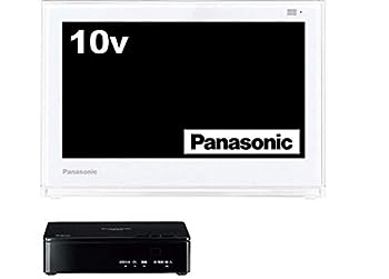 【中古】（非常に良い）パナソニック 10V型 液晶 テレビ プライベート・ビエラ UN-10E6-W 2017年モデル