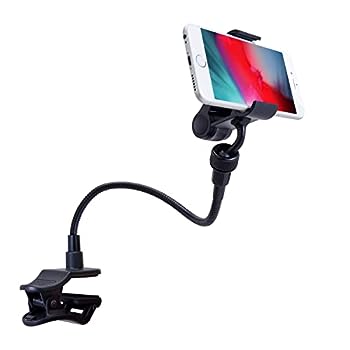 【中古】(非常に良い)エレコム スマホスタンド アームタイプ 30cm ブラック P-DSCLP30BK