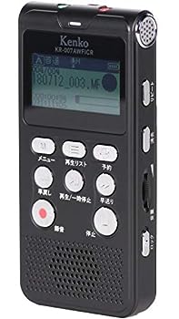 【中古】(非常に良い)Kenko ICレコーダー KR-007AWFIRC 内蔵メモリ4GB FM/AM/ワイドFMラジオ機能 簡易集音機能 microSD対応...