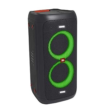 【中古】（非常に良い）JBL PARTYBOX100 Bluetoothスピーカー ワイヤレス マイク入力/ギターアンプ入力搭載 ブラック JBLPARTYBOX100JN